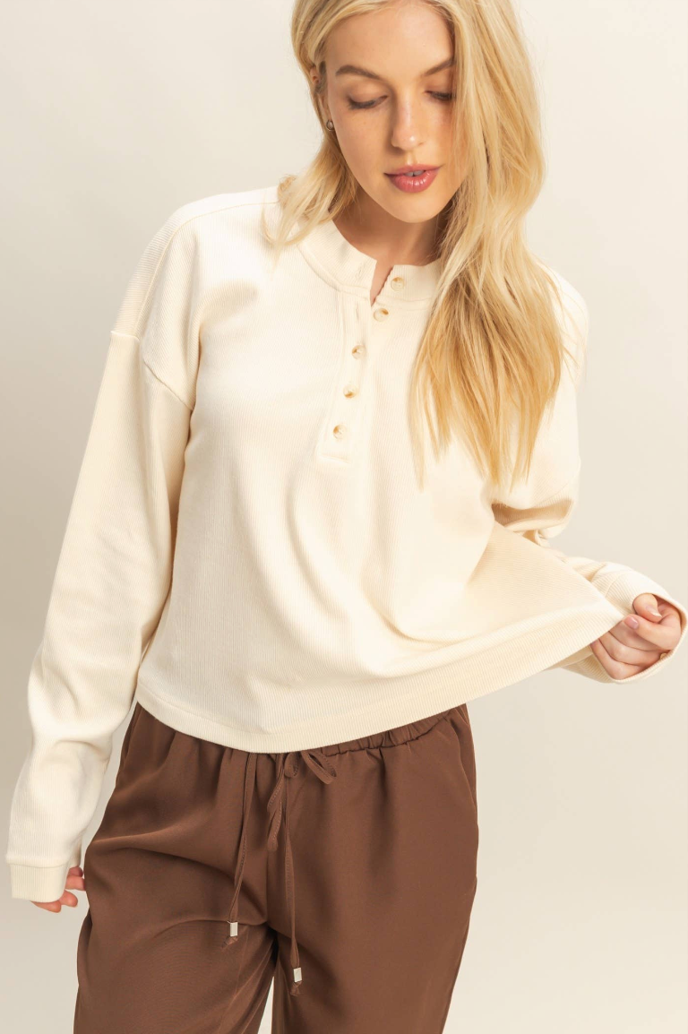 Morning Henley Long-Sleeve
